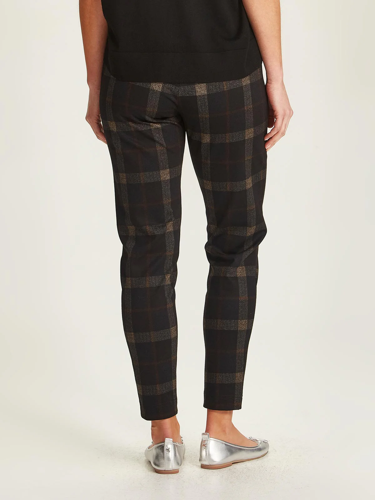 Sills Ko Check Jogger - Black Check