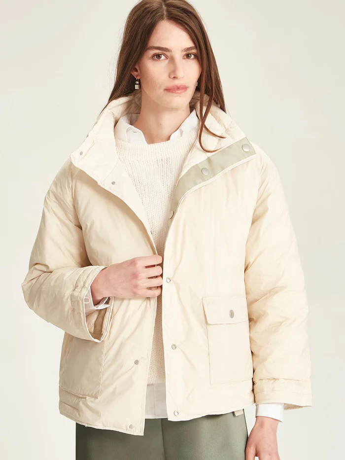 Sills Meribel Reversible Puffer - Chalk