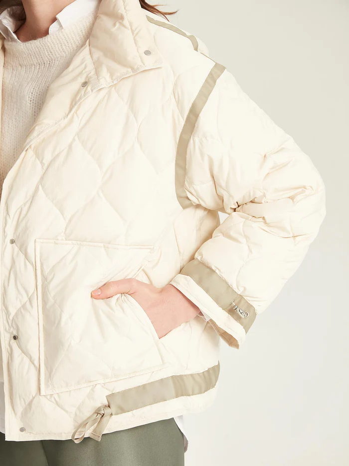 Sills Meribel Reversible Puffer - Chalk