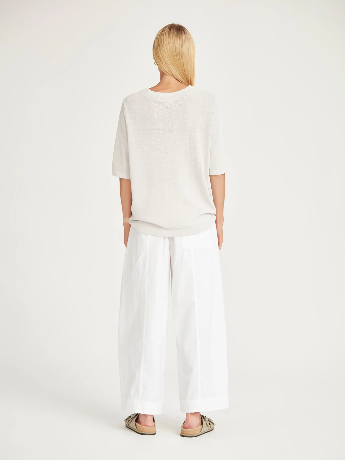 Sills Echo Knit Tee - Pumice