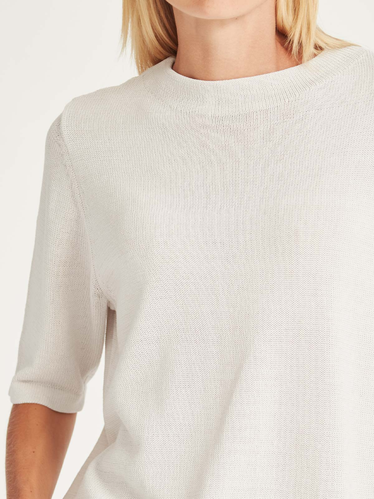 Sills Echo Knit Tee - Pumice