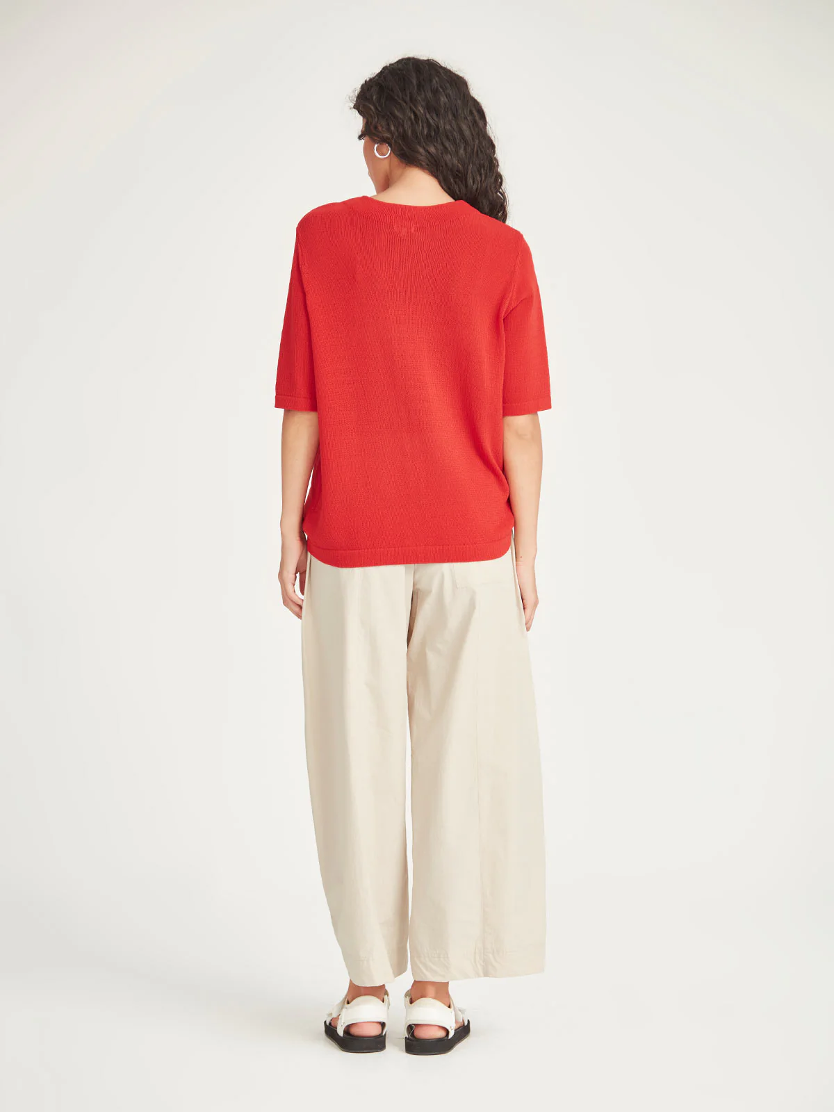 Sills Echo Knit Tee - Scarlet
