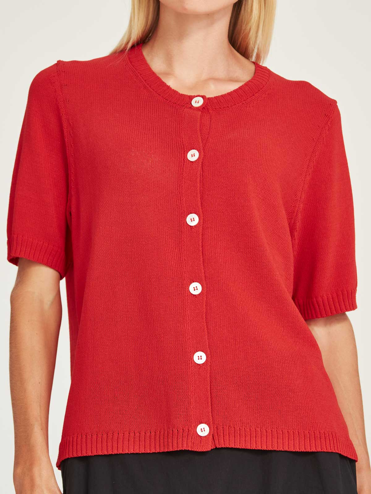 Sills Otto Cardigan - Scarlet