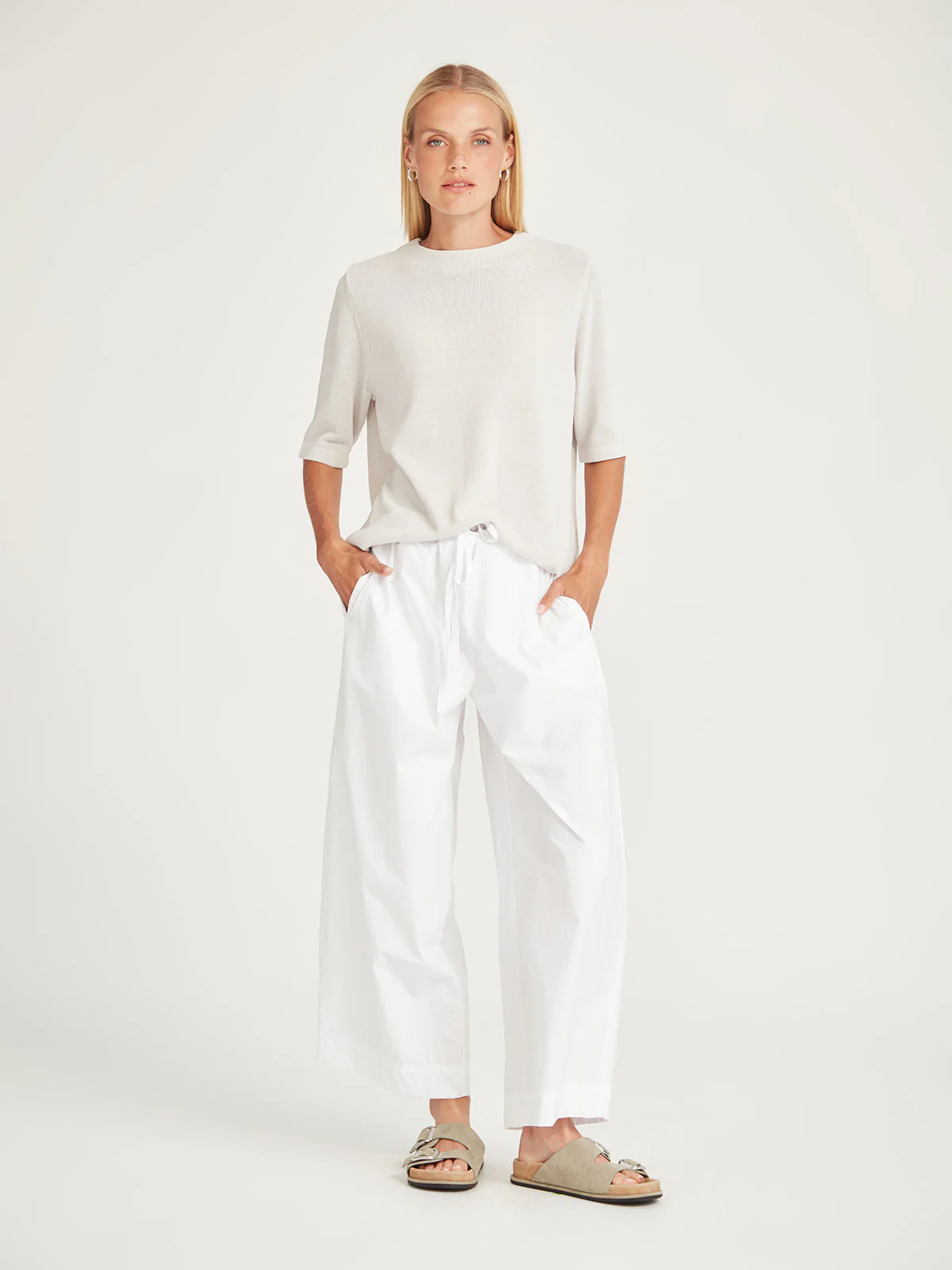 Sills Etienne Pant - White