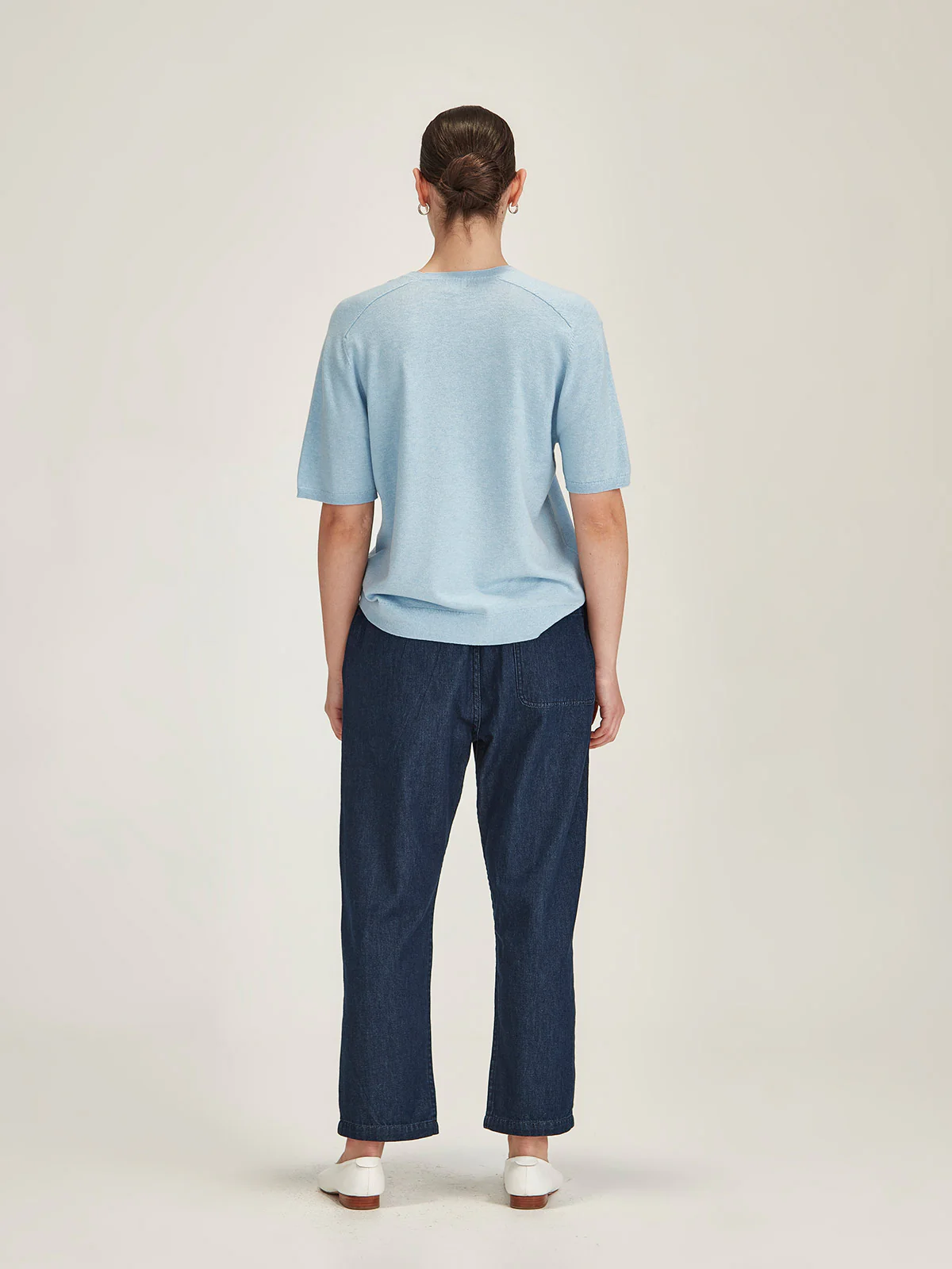 Sills Cecilia Knit Tee - Air Blue
