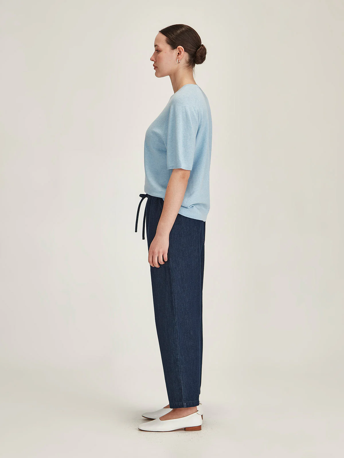 Sills Cecilia Knit Tee - Air Blue