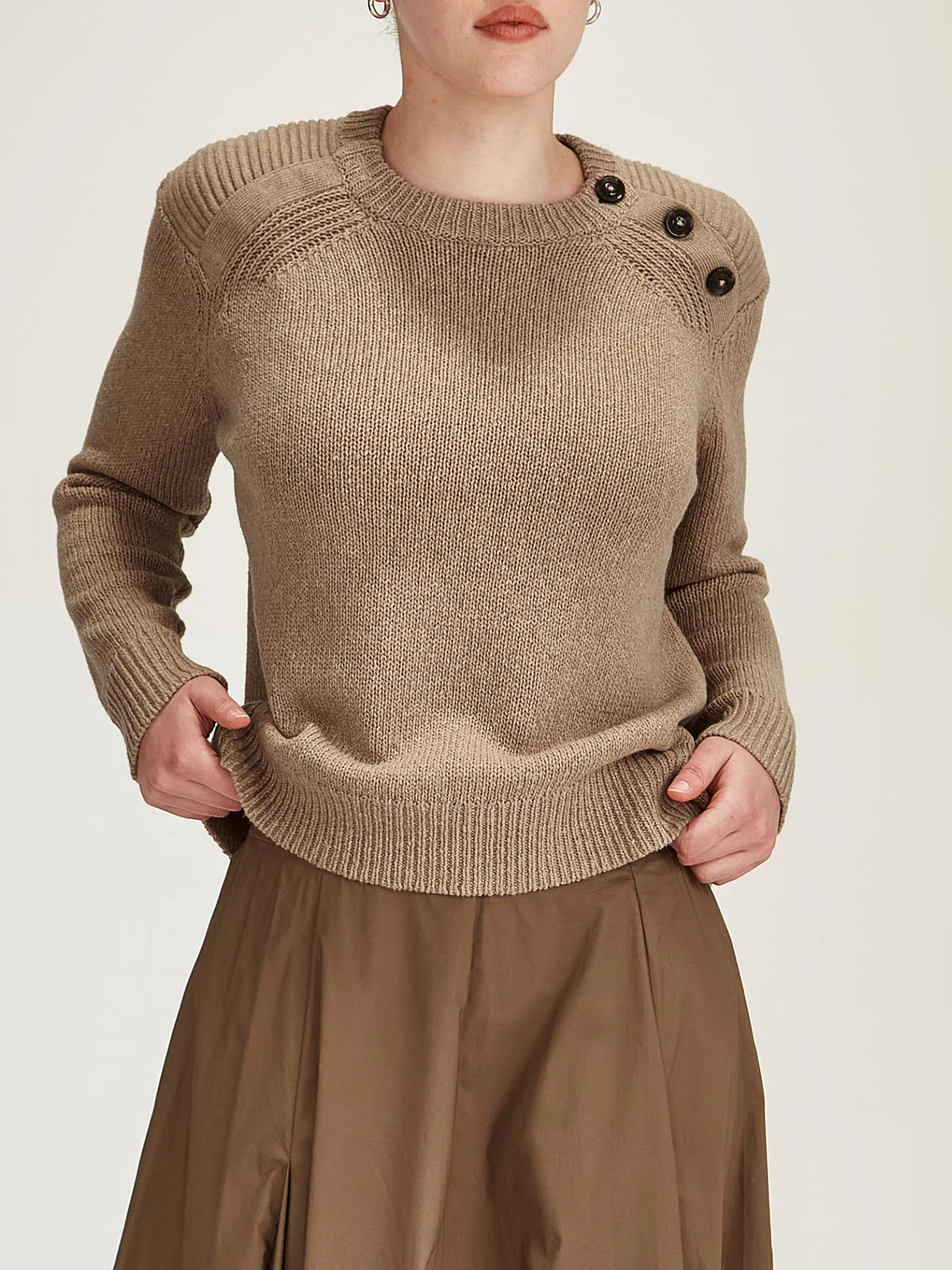Sills Colette Jumper - Oatmeal – Flying With Birds
