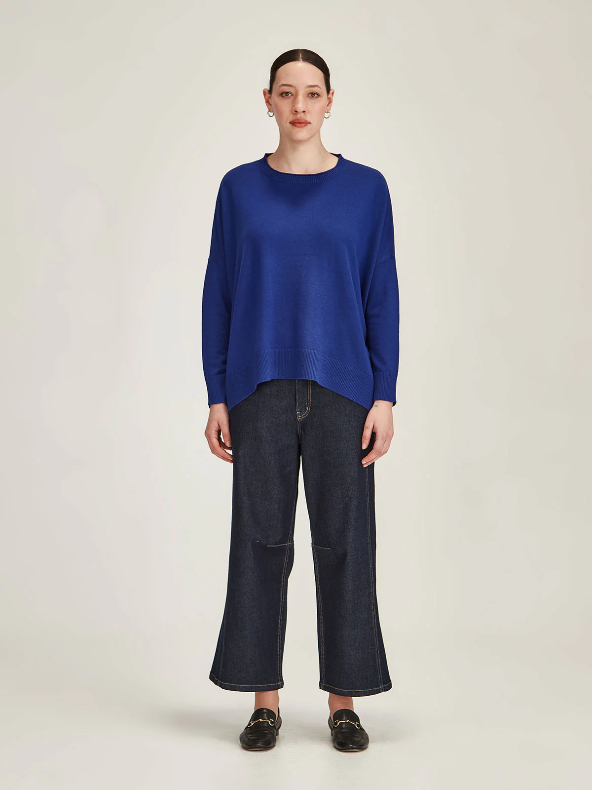 Sills Gemma Merino Weekender - Cobalt