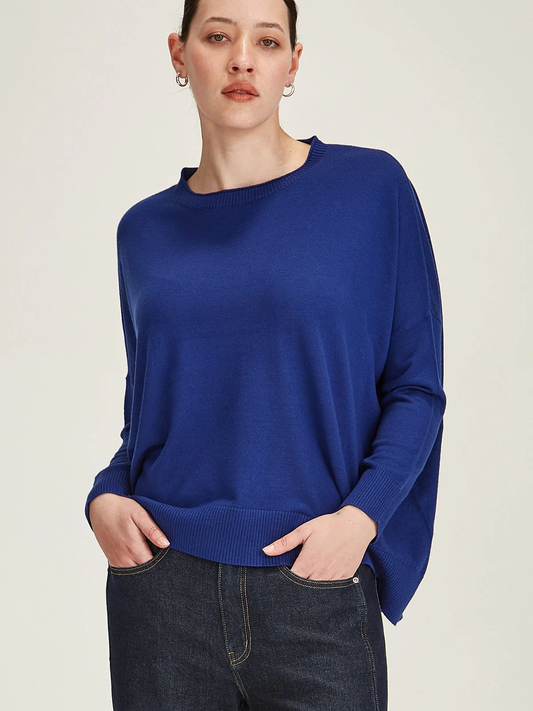 Sills Gemma Merino Weekender - Cobalt