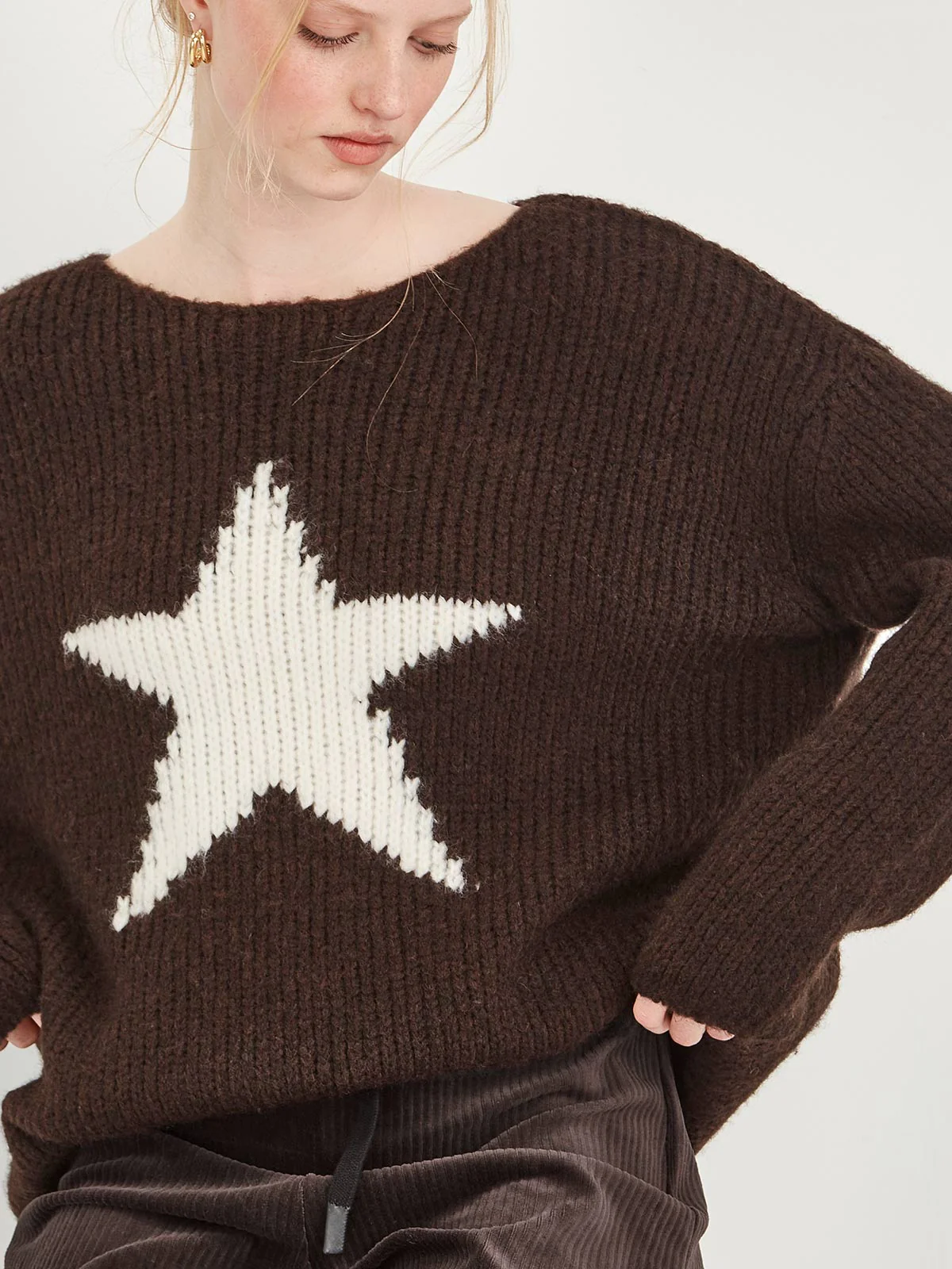 Sills Alice Star Weekender - Choc/White