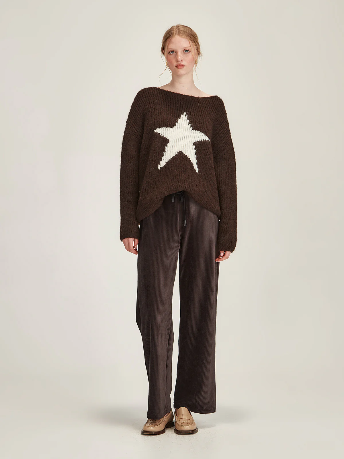 Sills Alice Star Weekender - Choc/White