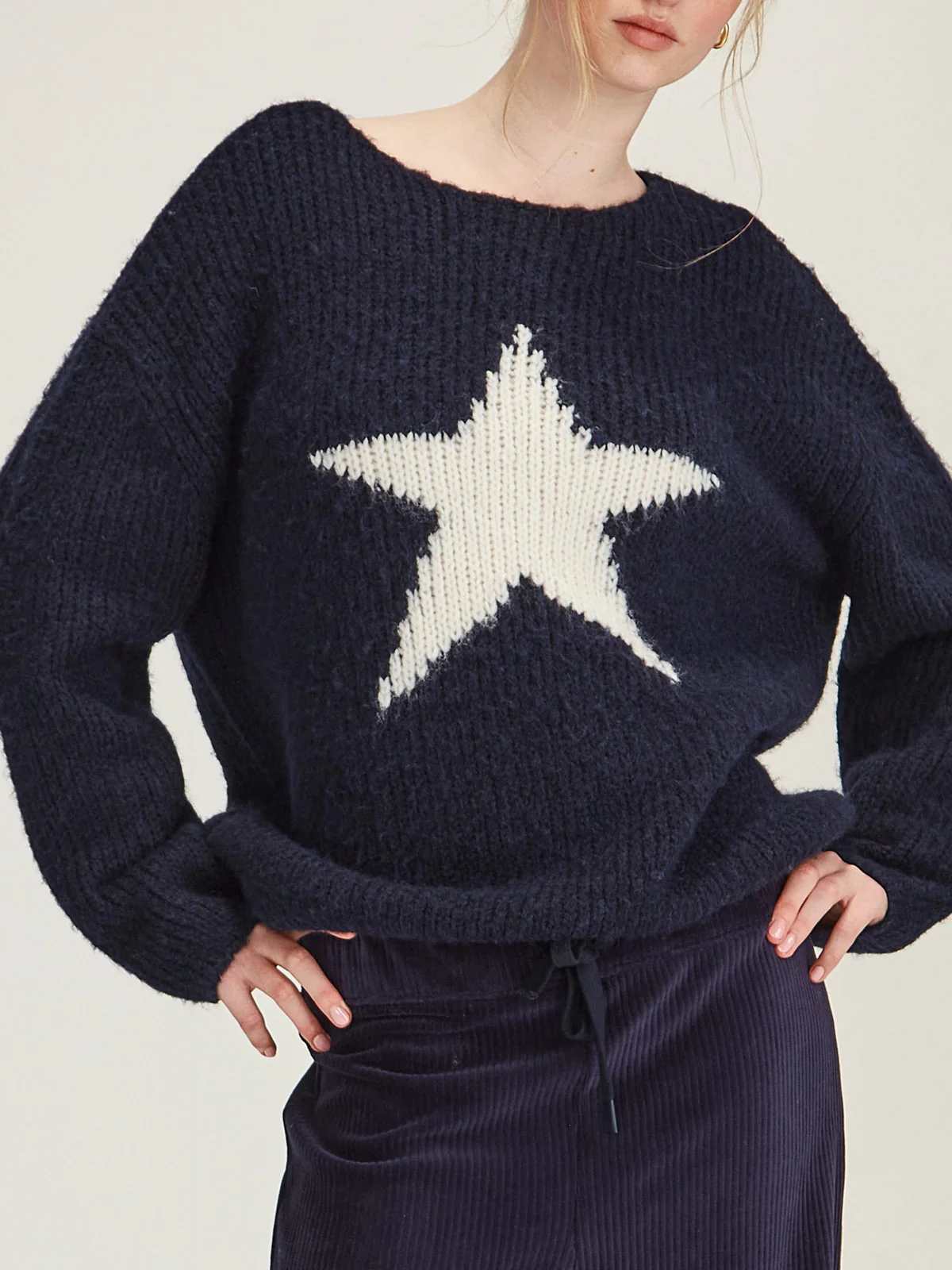 Sills Alice Star Weekender - Navy/White