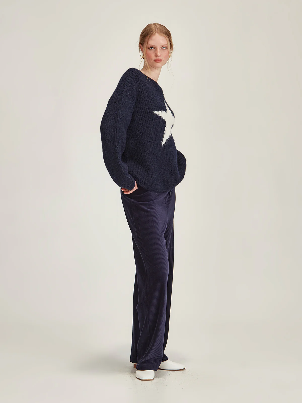 Sills Alice Star Weekender - Navy/White