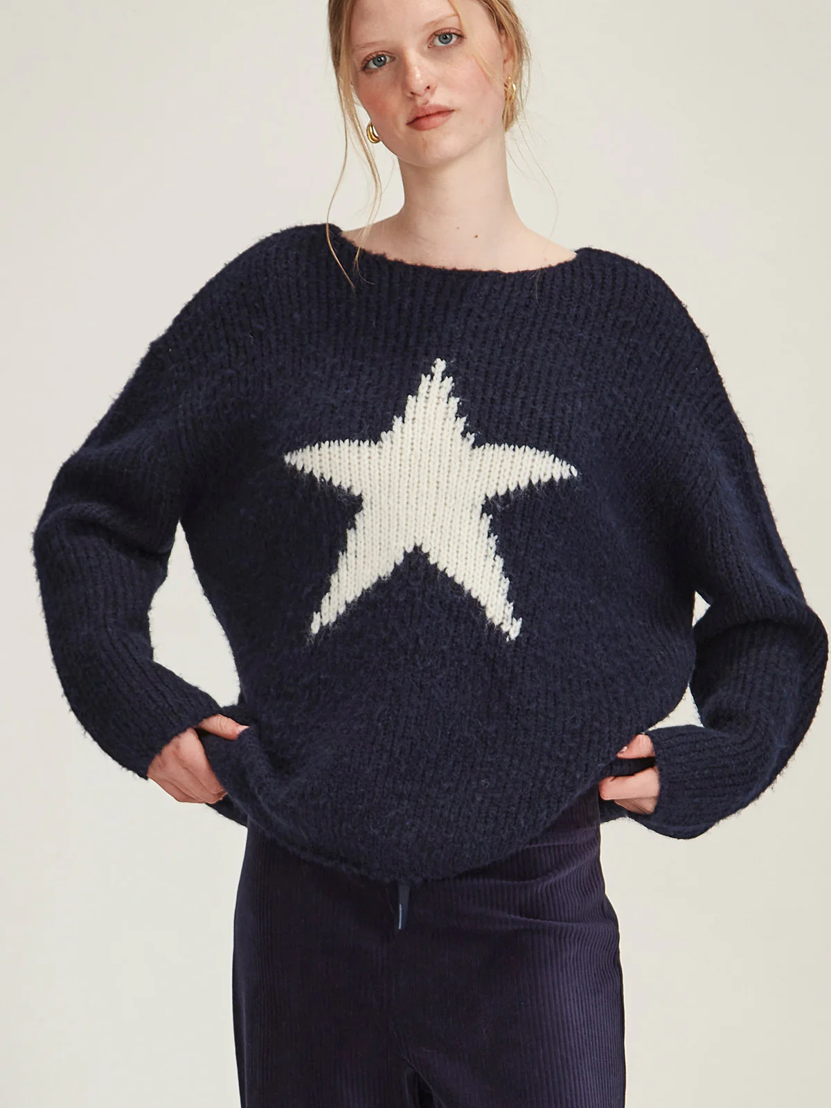 Sills Alice Star Weekender - Navy/White