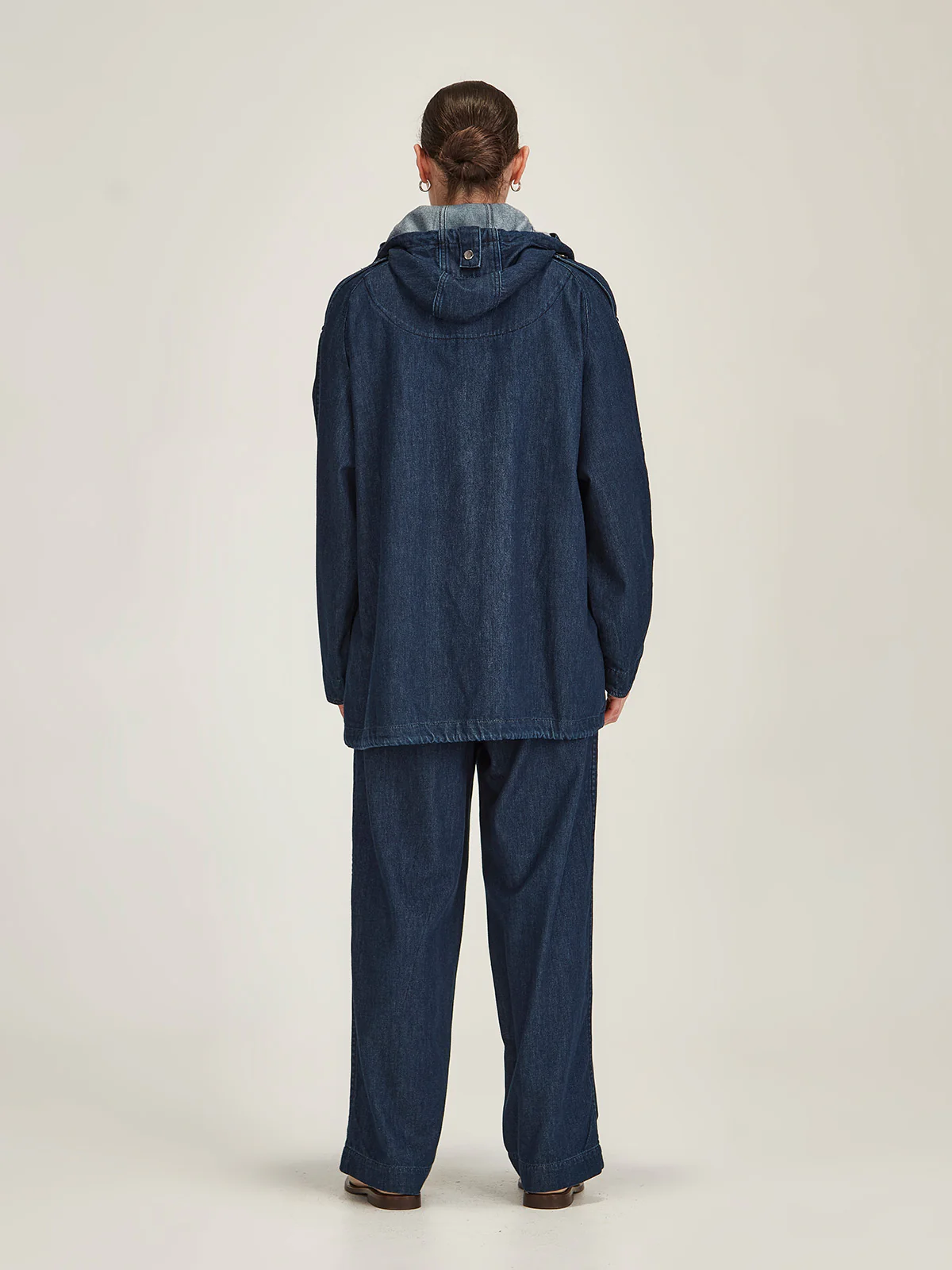 Sills Dover Denim Parka - Dark Wash