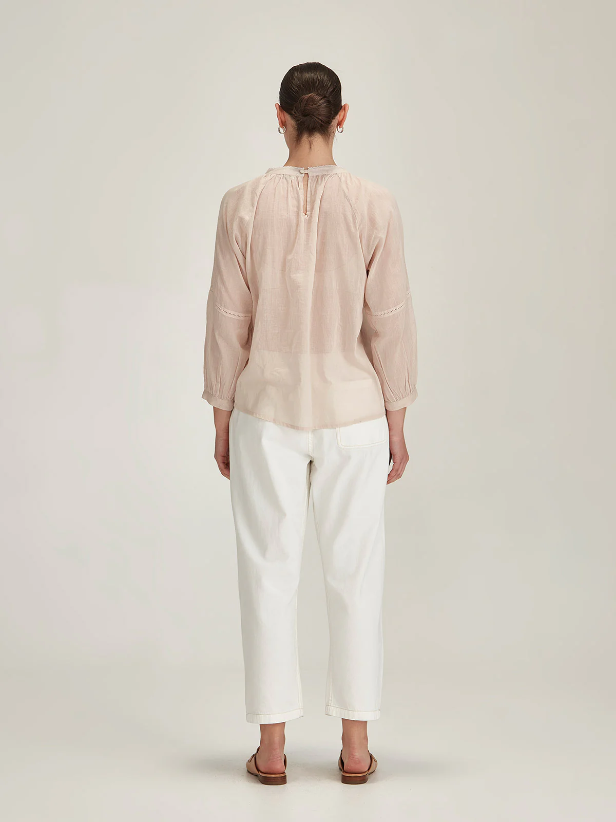Sills Hana Embroidered Top - Perla
