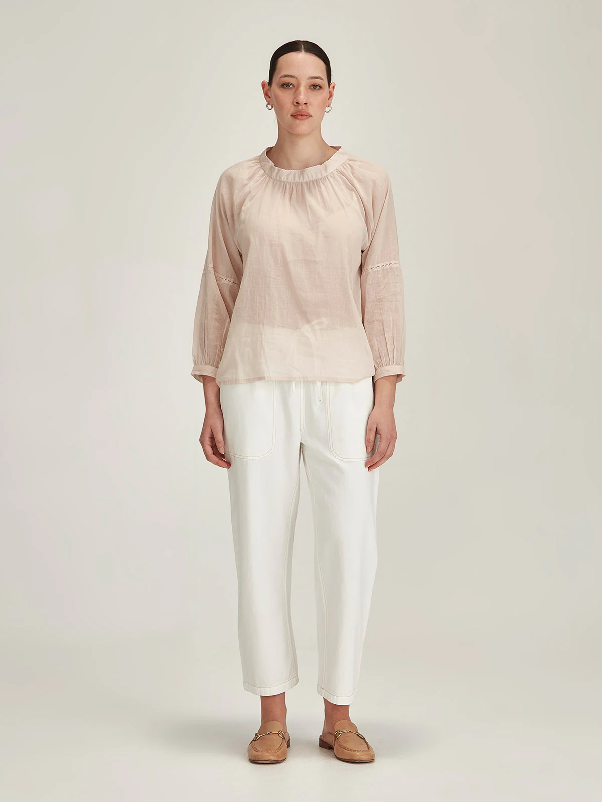 Sills Hana Embroidered Top - Perla