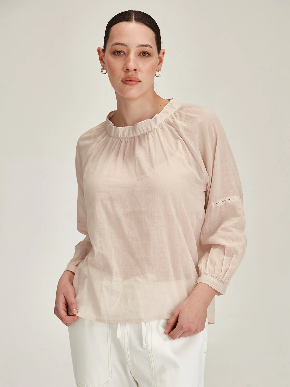 Sills Hana Embroidered Top - Perla