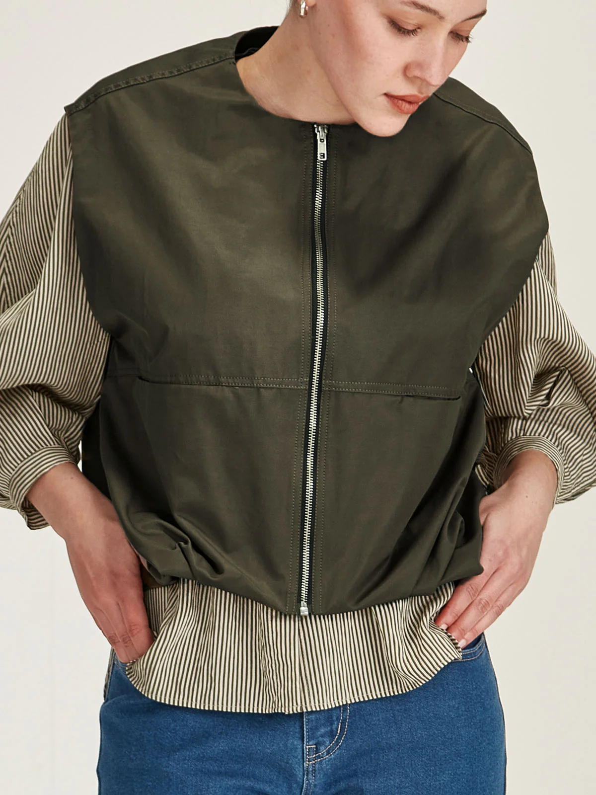 Sills Jackson Vest - Khaki