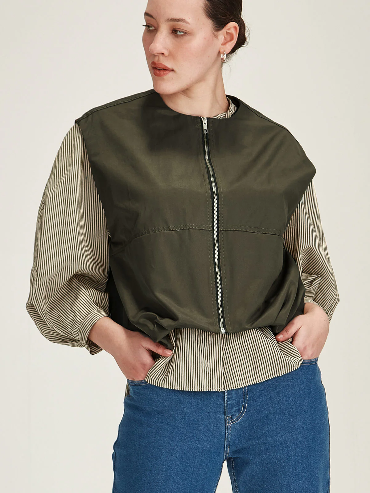 Sills Jackson Vest - Khaki