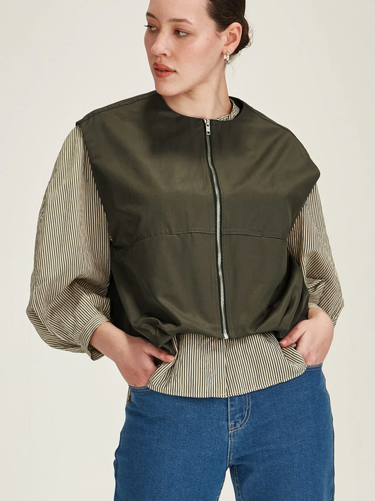Sills Jackson Vest - Khaki