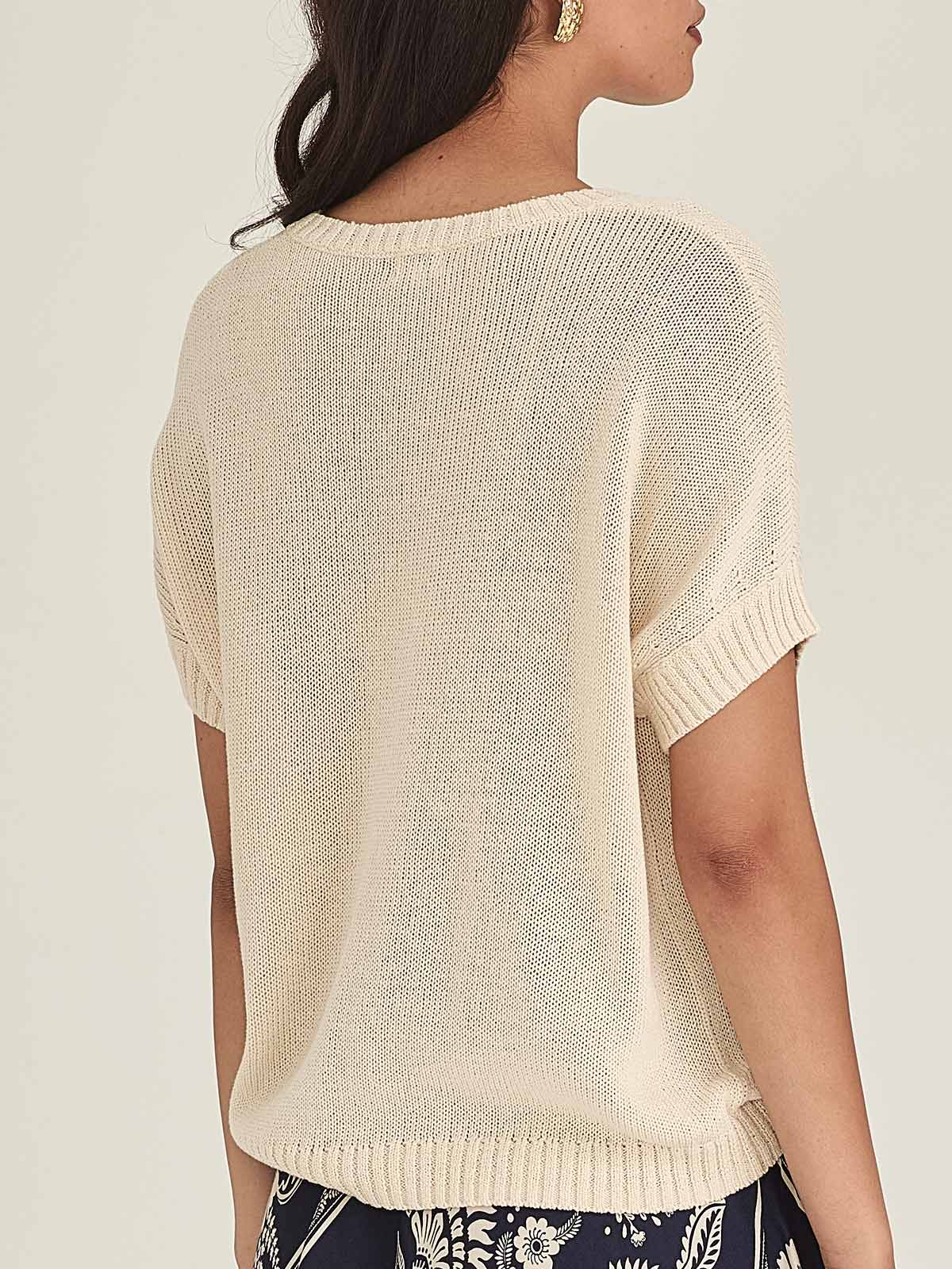 Sills Richmond Boxy Tee - Champagne