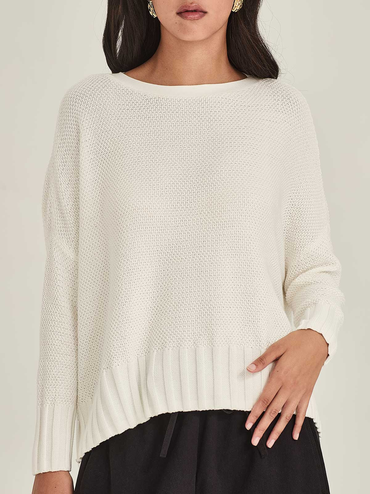 Sills Bri Sweater - Chalk