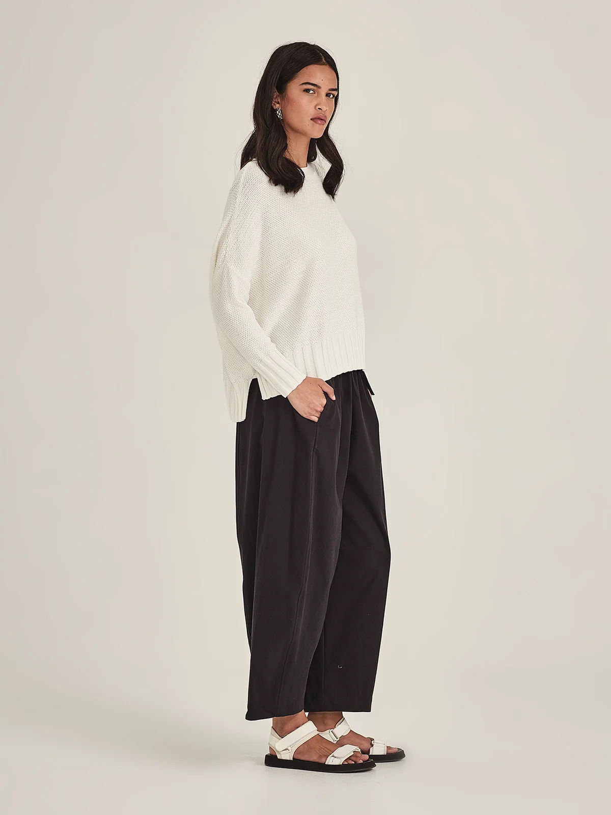 Sills Bri Sweater - Chalk