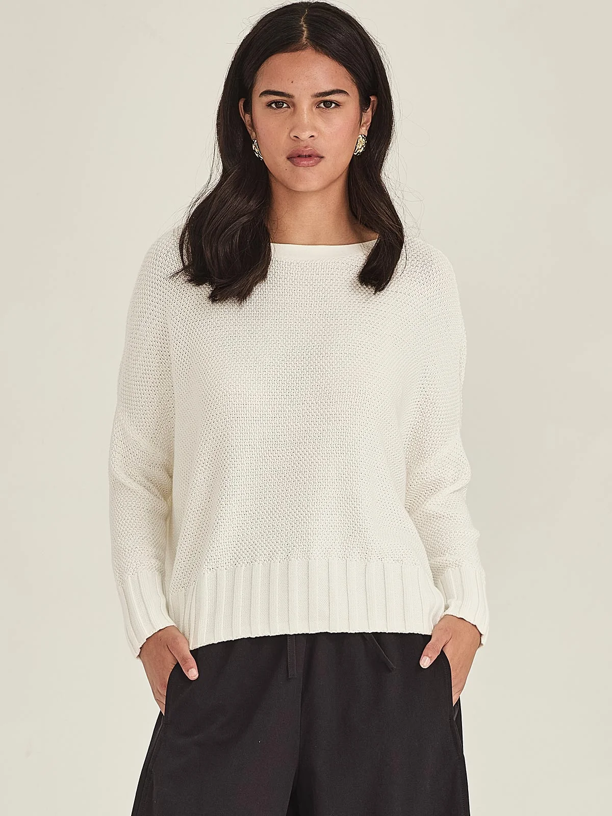 Sills Bri Sweater - Chalk