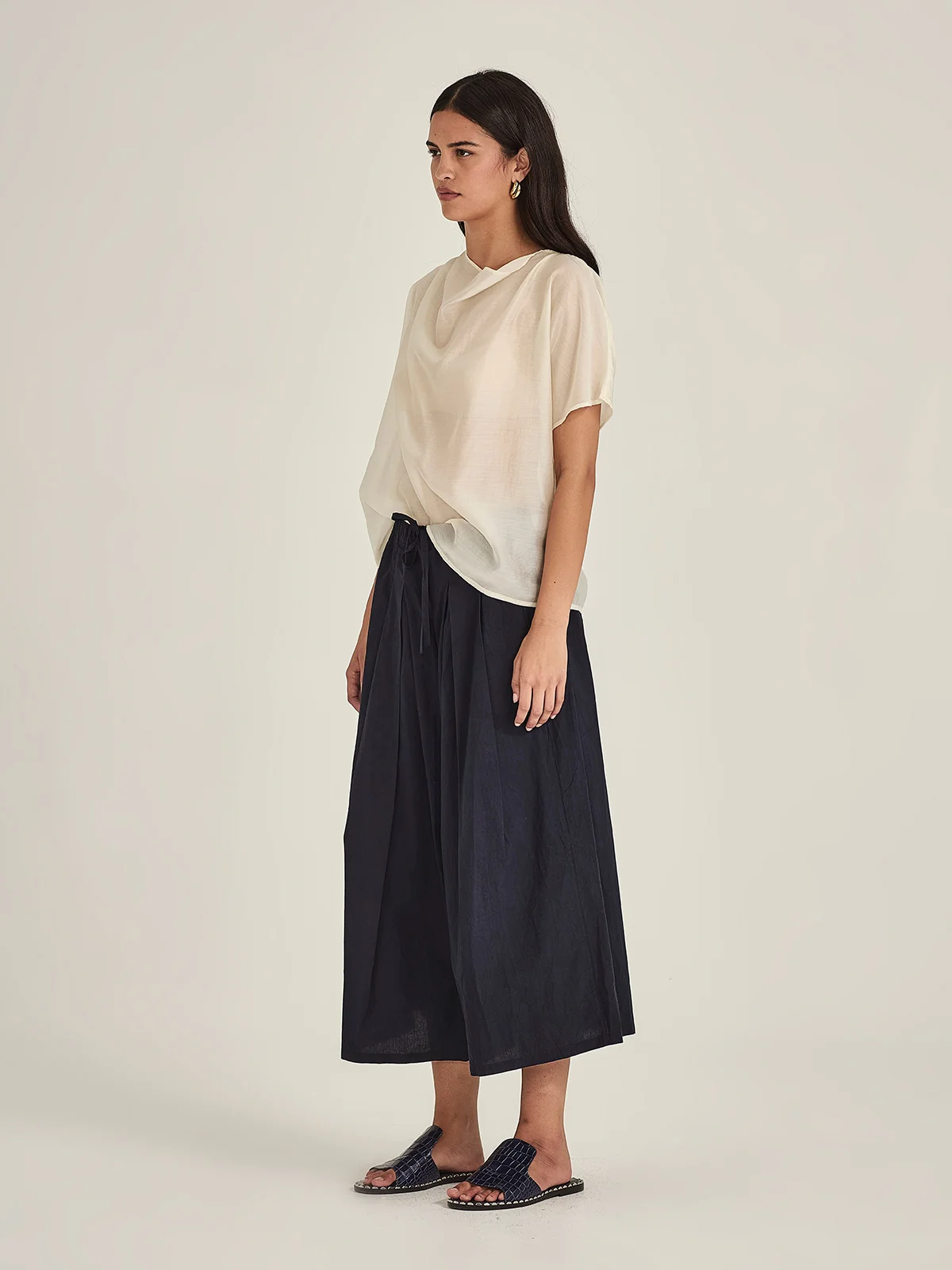 Sills Asha Flare Pant - French Navy