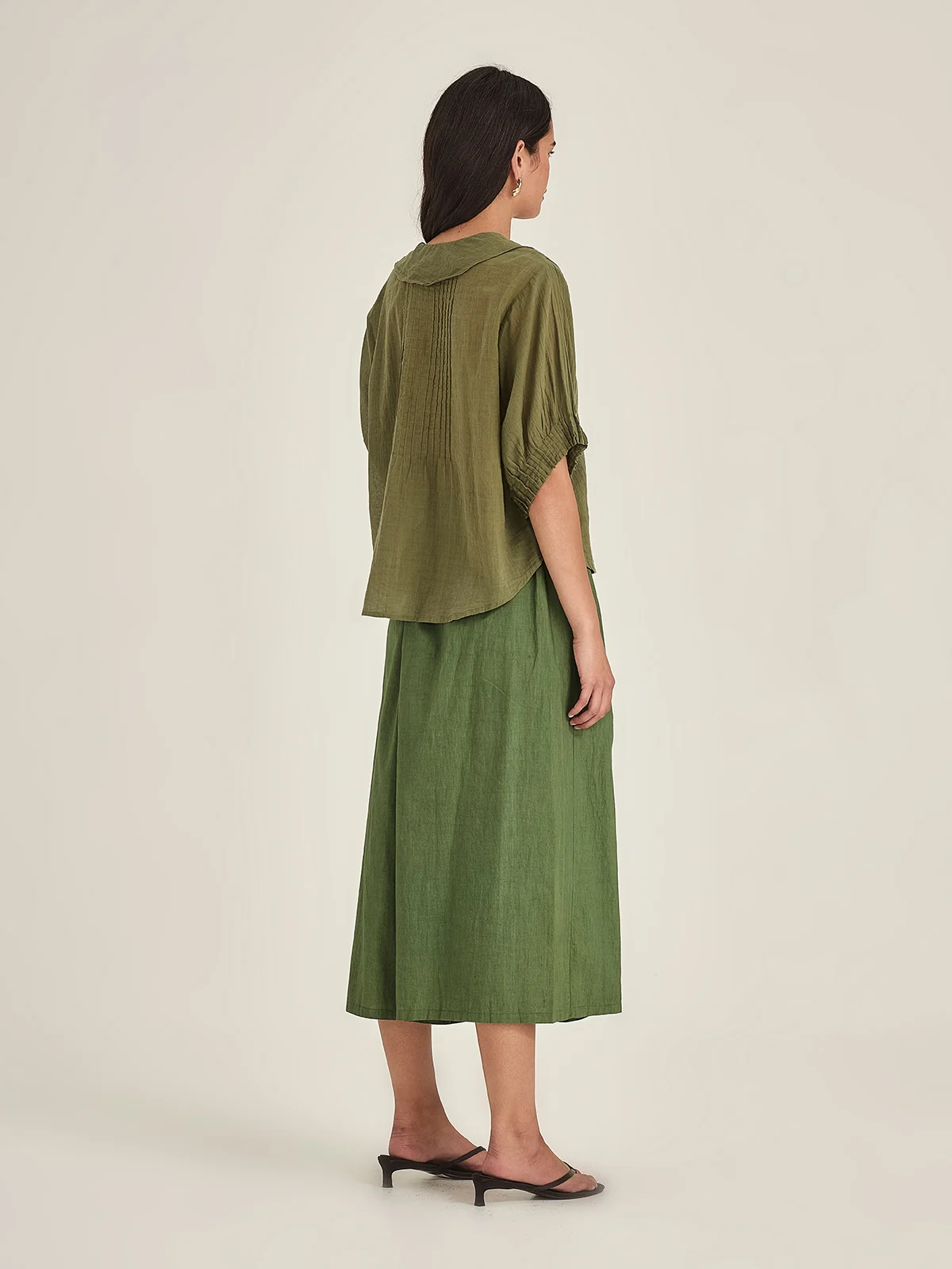 Sills Elodie Blouse - Grass Green