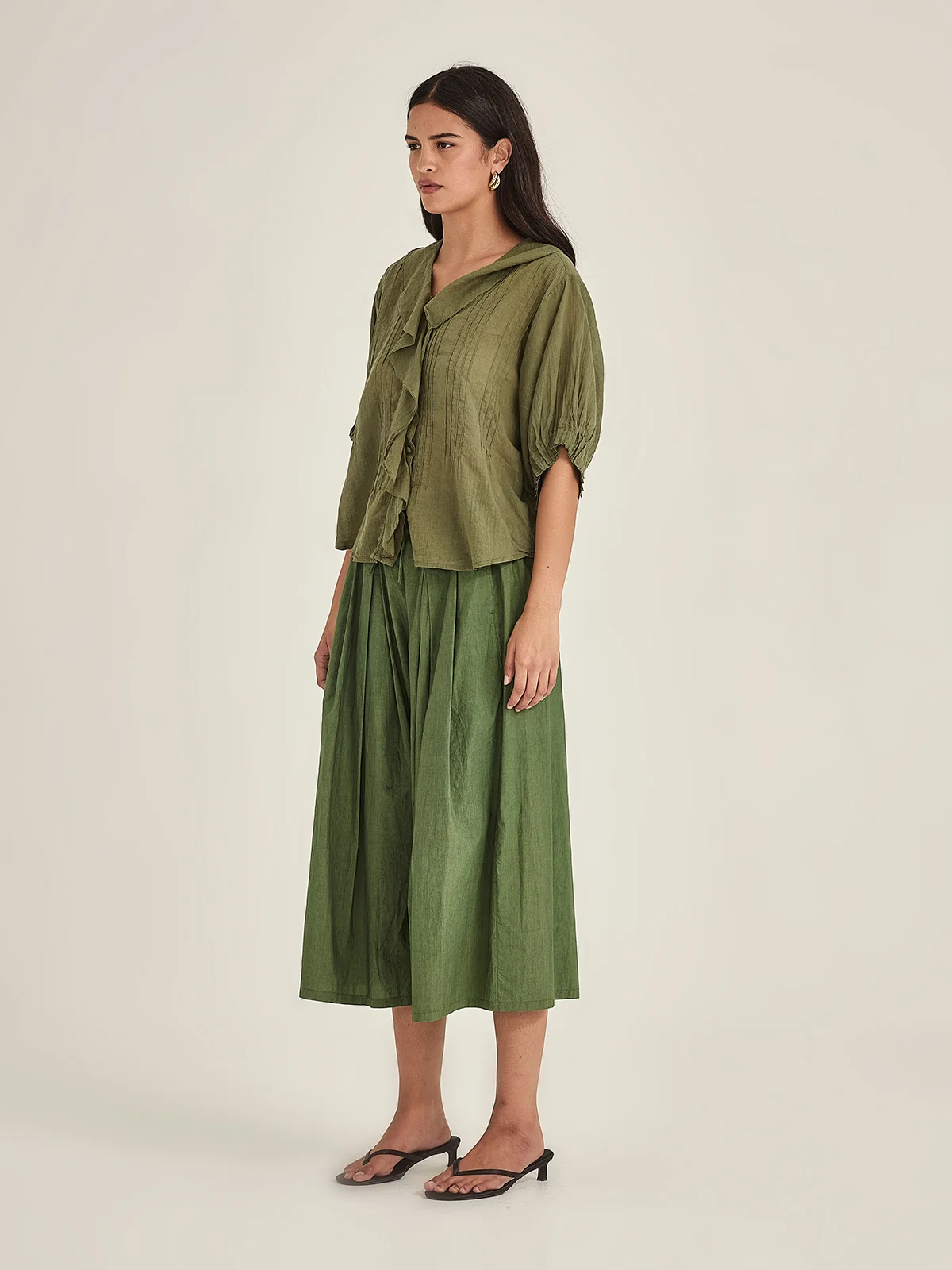 Sills Elodie Blouse - Grass Green