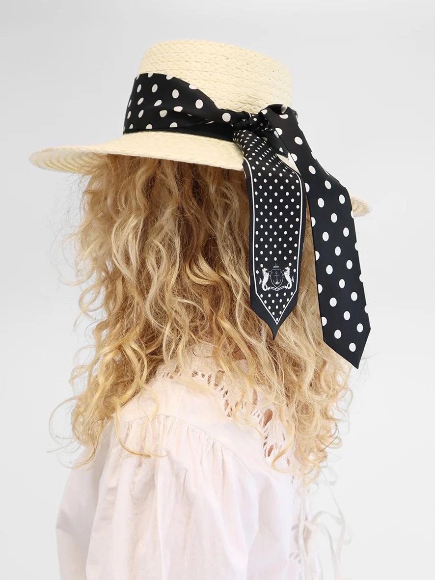 Dark Hampton The Stephens Silk Twilly