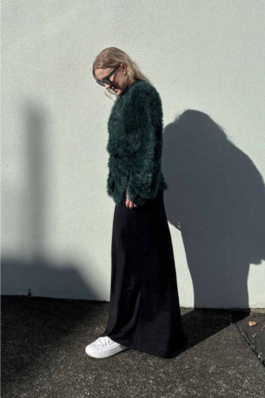 Taylor Sweep Cardi - Mineral