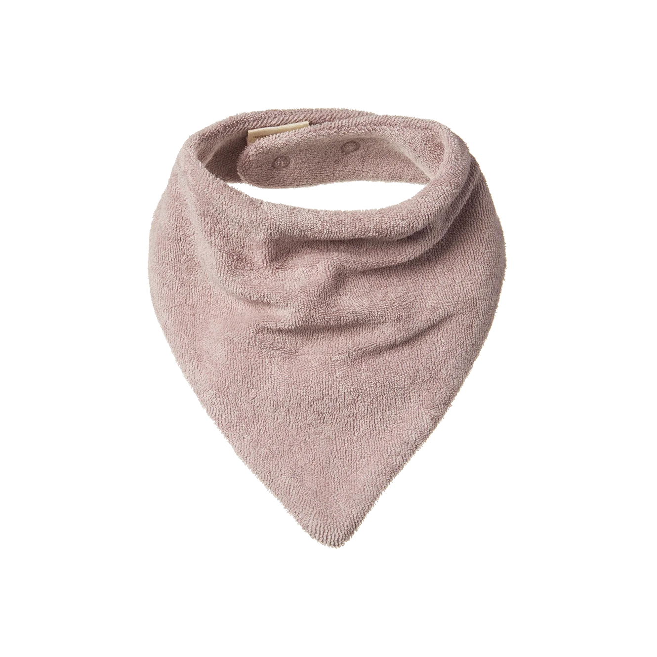 Nature Baby Triangle Bib Terry - Lilac