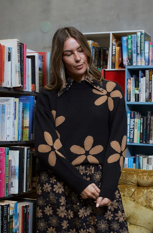 Thing Thing Petal Jumper - Winter Petal