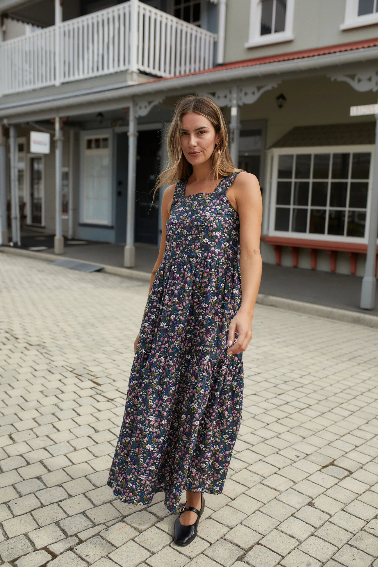 Thing Thing Ziggy-Zag Dress - Midnight Garden