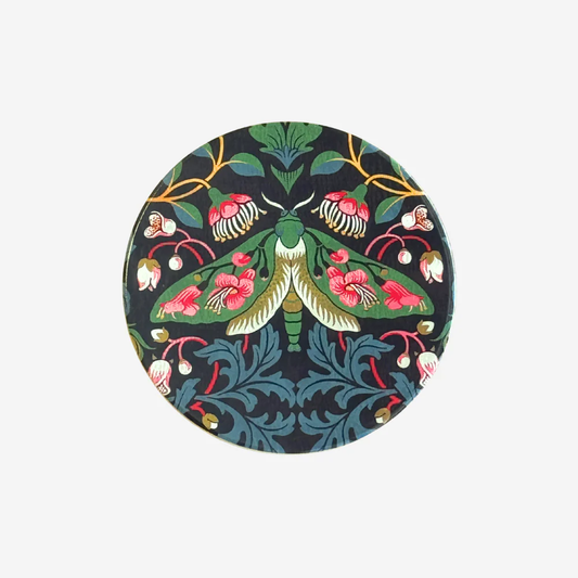 Tikitibu Coaster Damask - Moth