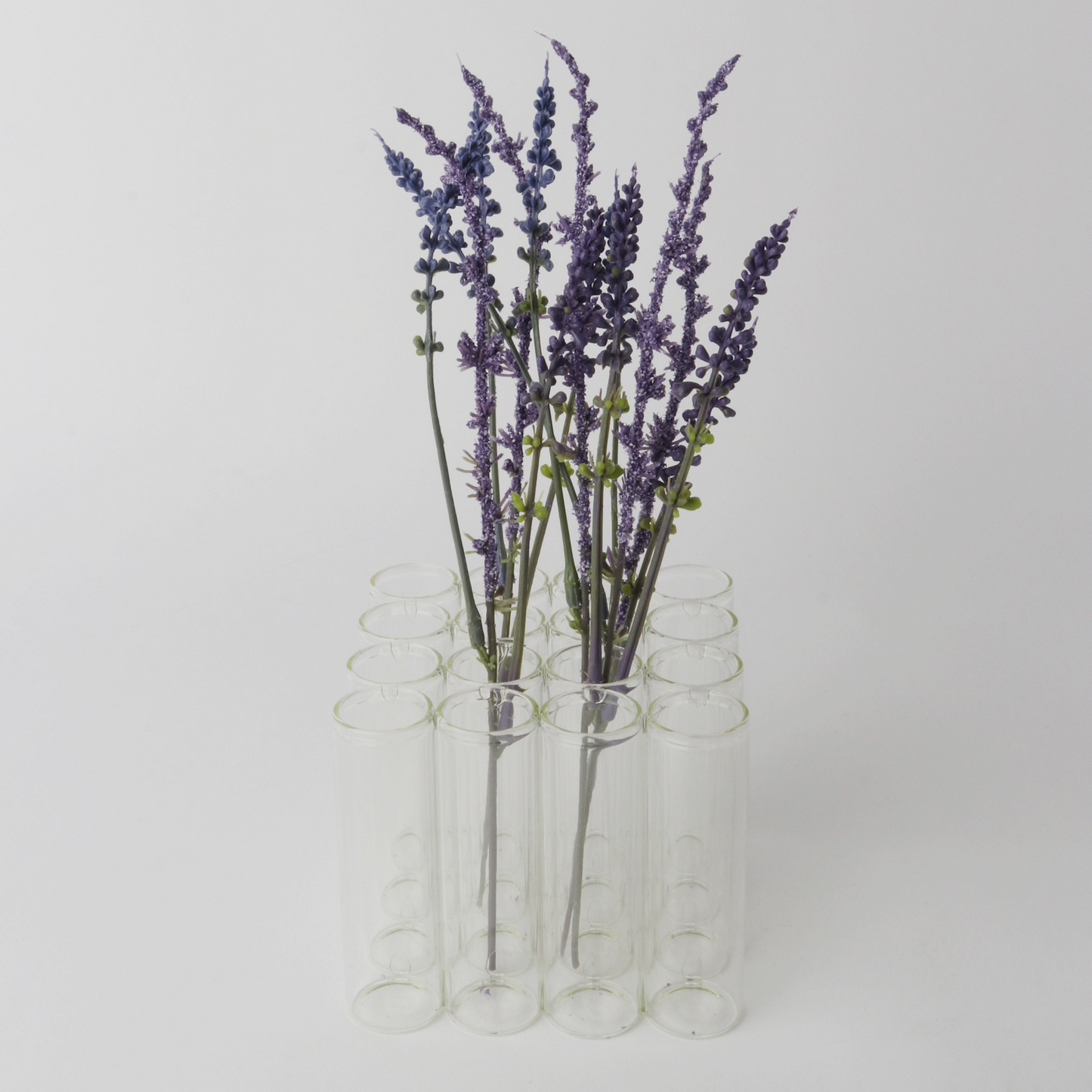Le Forge Test Tube 16pc Vase Clear - 4x4