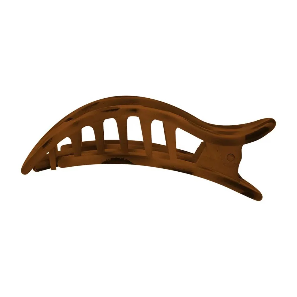 Annabel Trends Tamed Flat Hair Claw - Dark Tort
