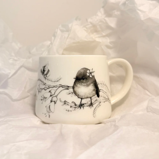 Tikitibu Cup - So This Is Love Miromiro/Tomtit & Kowhai