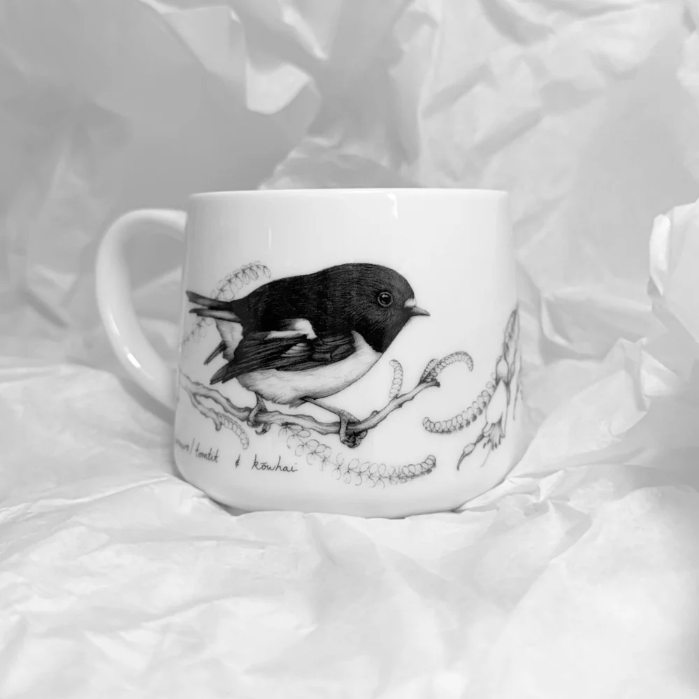Tikitibu Cup - So This Is Love Miromiro/Tomtit & Kowhai