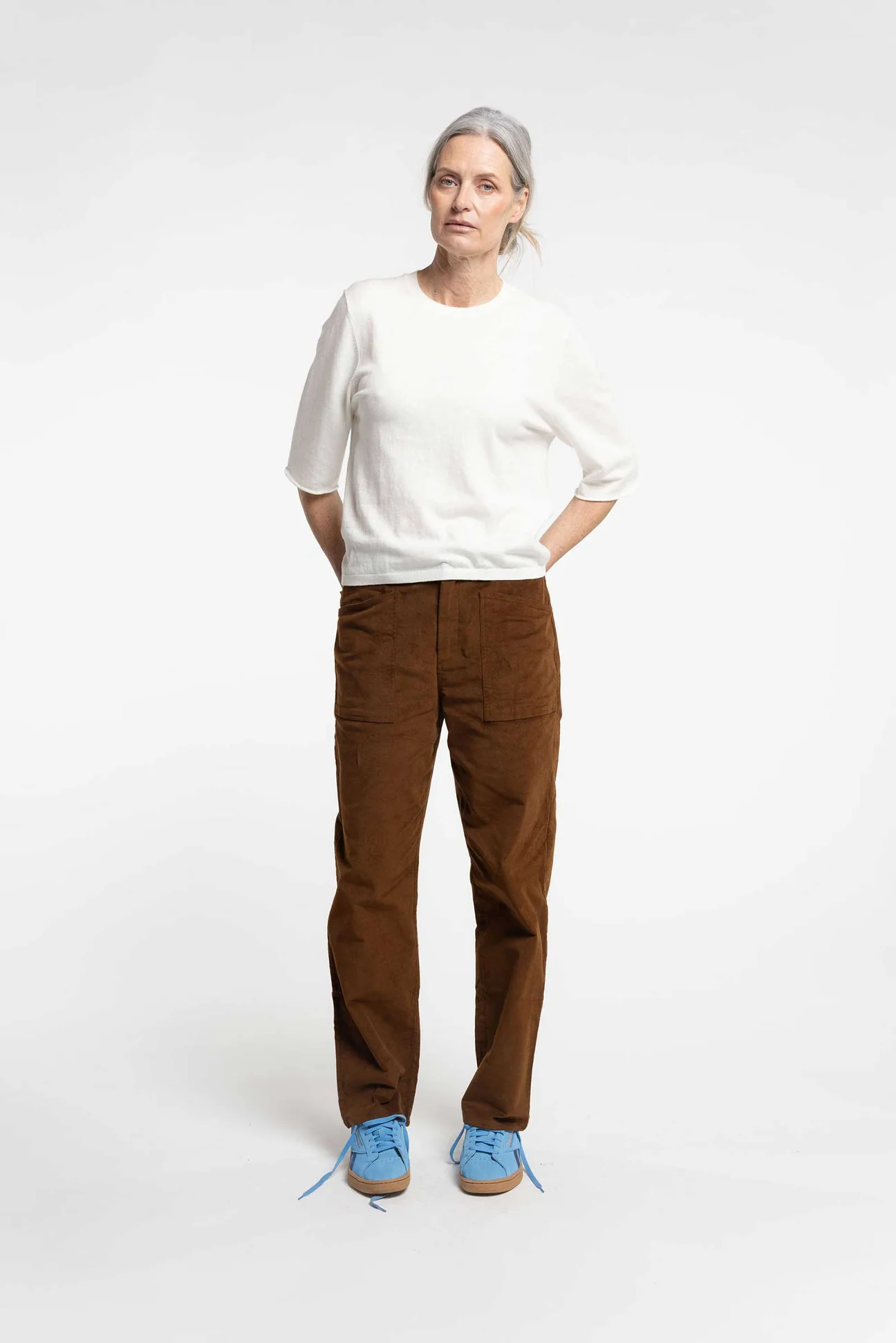 New Lands Treadlight Trouser - Bark