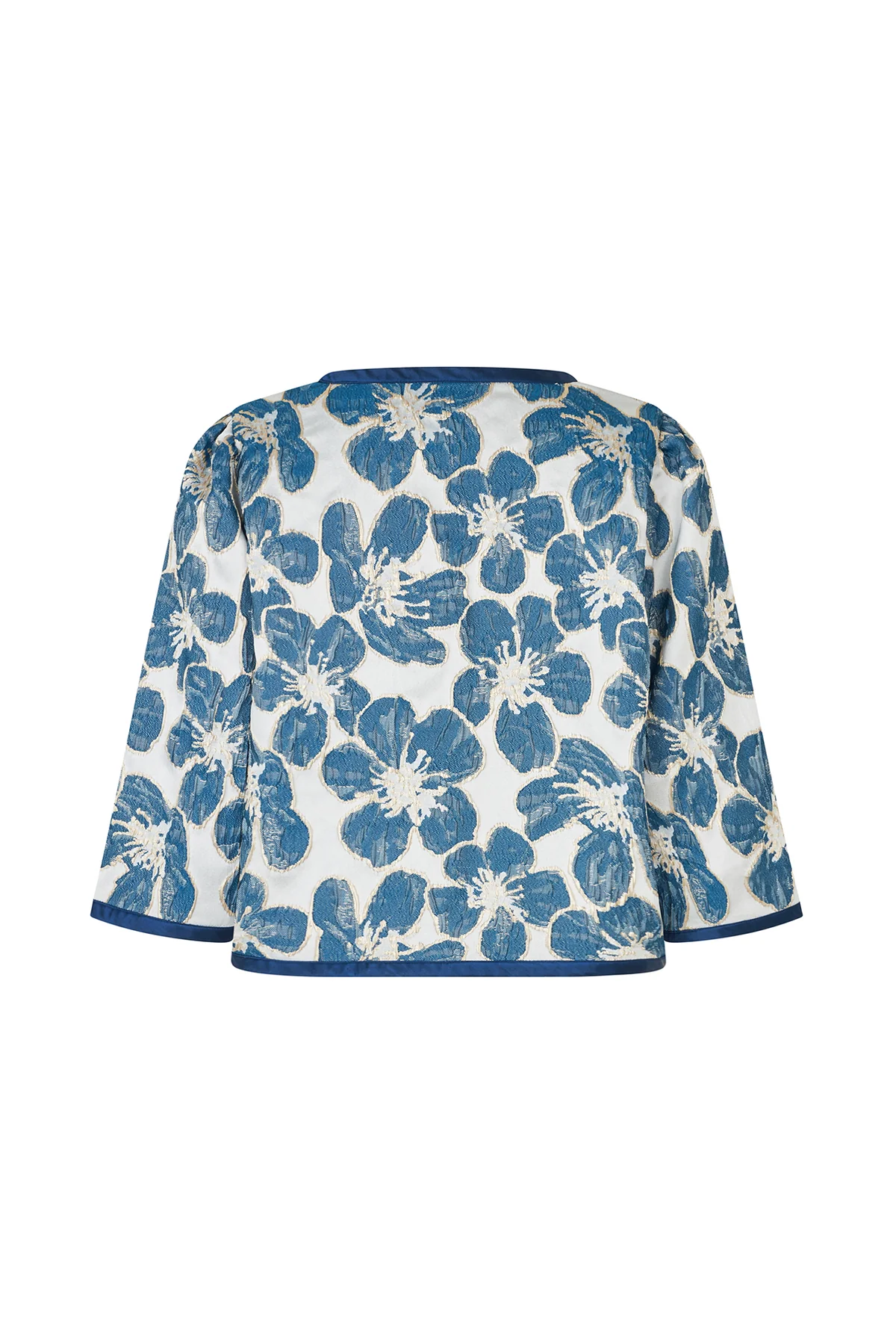 Lollys Laundry Trine Short 3/4 Jacket - Blue