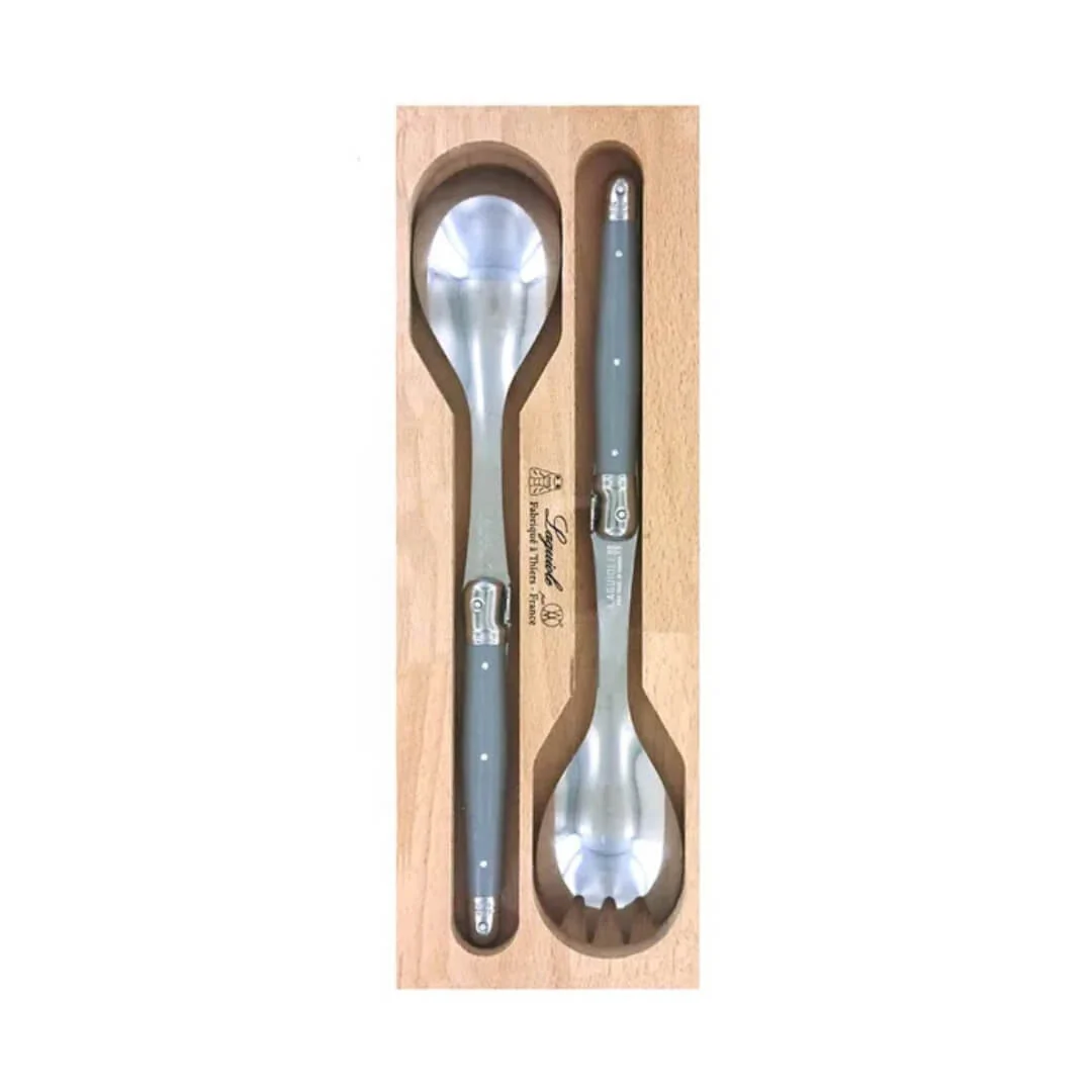 Laguiole Salad Set - Mouse Grey