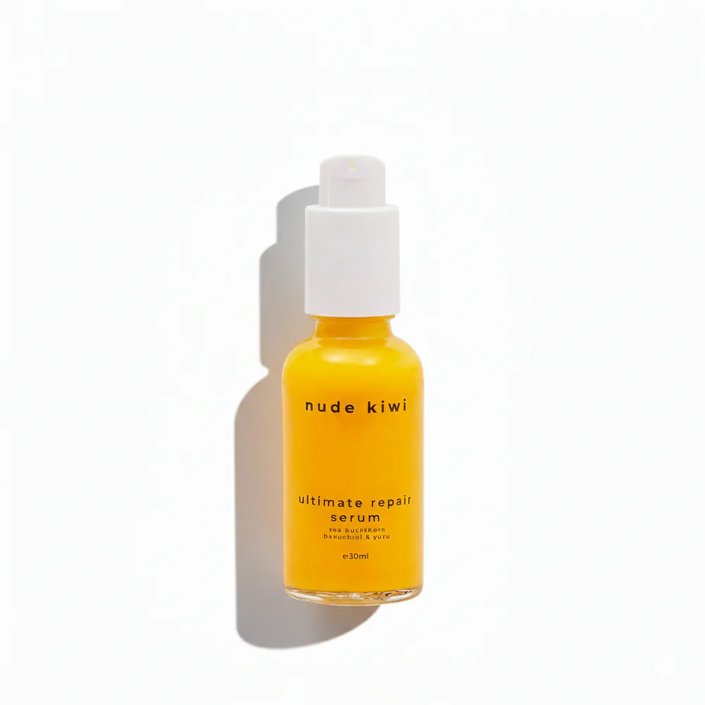 Nude Kiwi Ultimate Repair Serum with Sea Buckthorn, Bakuchiol, & Yuzu - 30ml