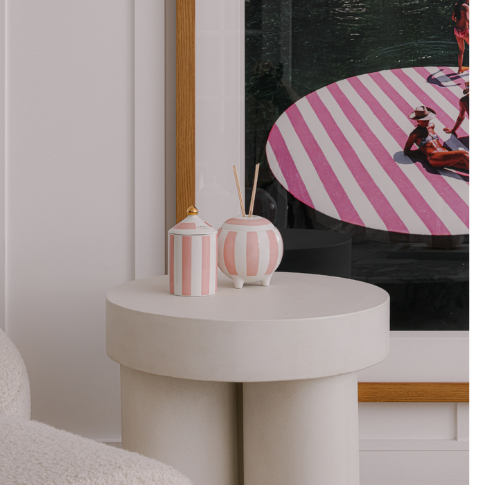 Moss St. Ceramic Diffuser 100ml - Raspberry Honey & Musk