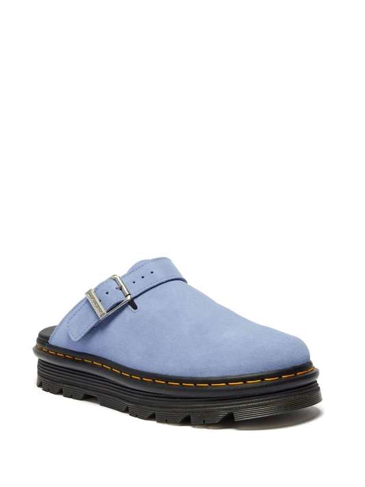 Dr Marten's Zebzag Mule - Cornflower Blue Suede