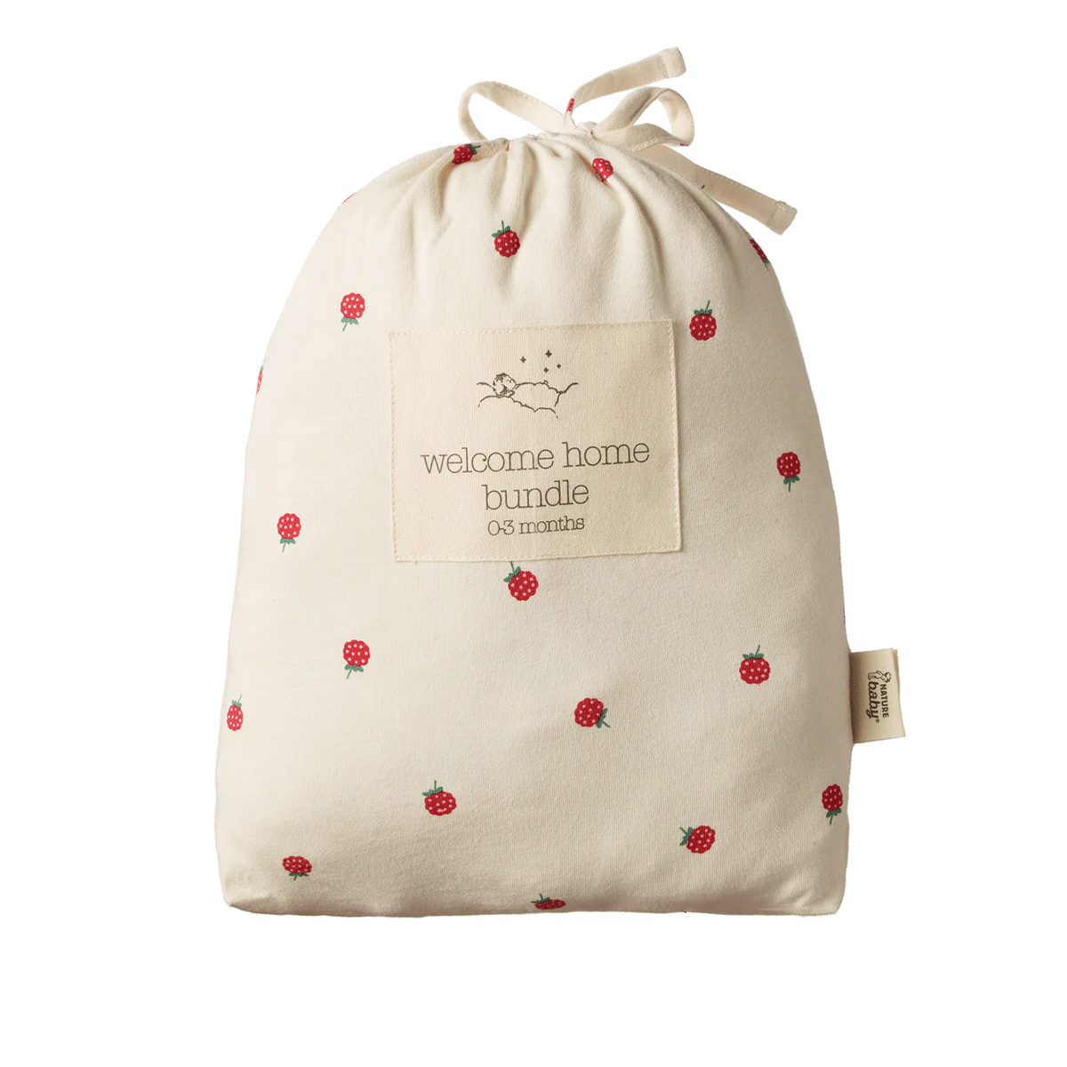 Baby Raspberry Print Nature Baby Welcome Home Bundle - Raspberry Print – Flying With Birds