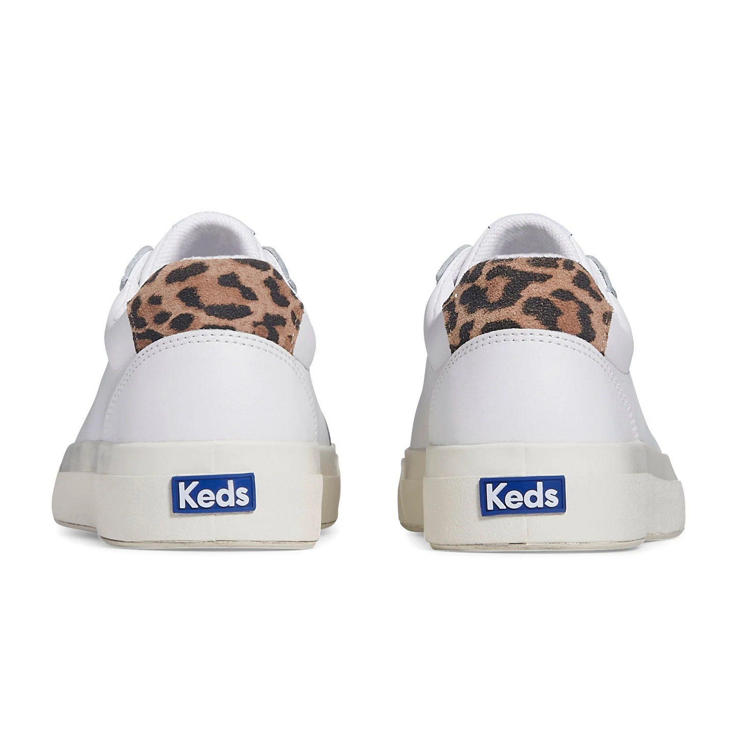 Keds Pursuit Leather Sneaker - White/Tan